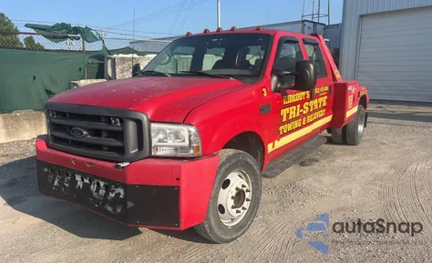 2000 Ford F550 Super Duty from USA, damaged, VIN 1FDAW56F3YEC55389